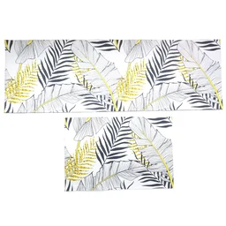 Reversible Dining Table Placemat – Elegant Leaf Design