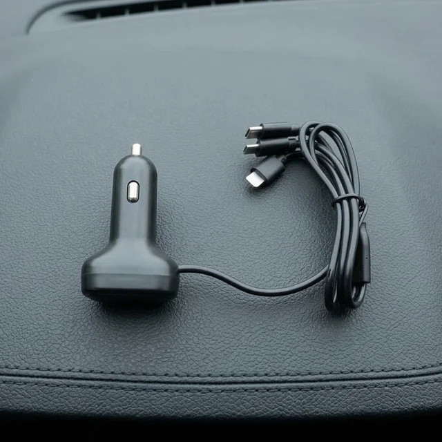 RGB Breathing Light Car USB Charger – Multi Port Fast Charging