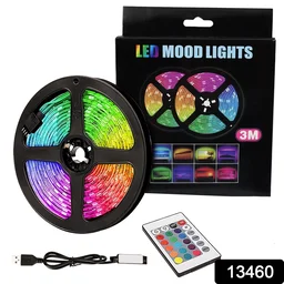 RGB LED Strip Lights – 3M Multi-Colour USB with Remote | Indo Glow
