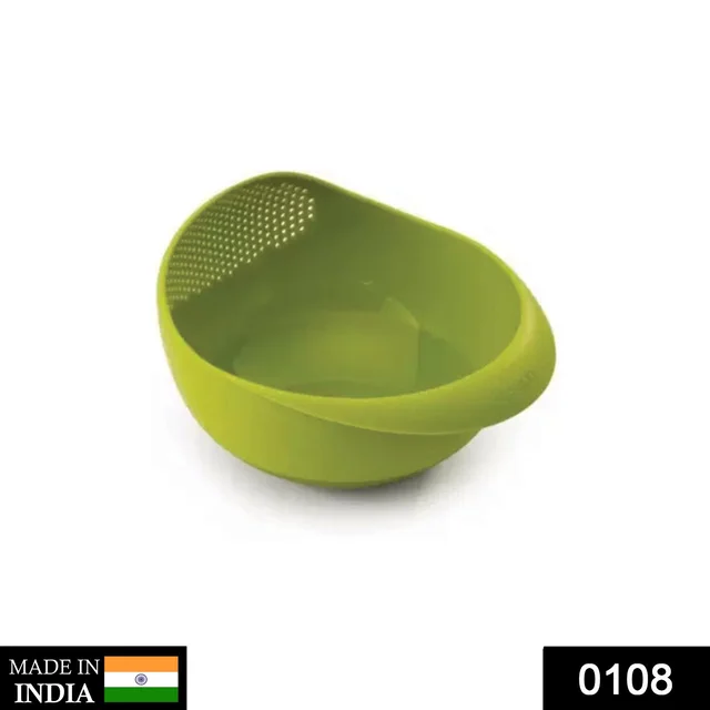Rice Bowl Strainer – Large Plastic Grain Washer | Tidy Table