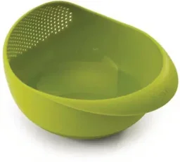 Rice Bowl Strainer – Large Plastic Grain Washer | Tidy Table