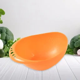 Rice Washing Bowl – Durable Plastic Vegetable Strainer | Tidy Table