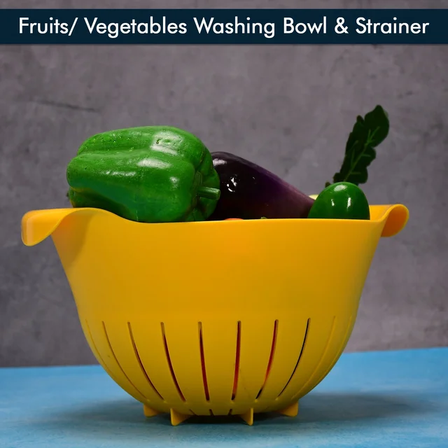 Rice Washing Bowl – Multi-Purpose Kitchen Strainer | Pro Clean
