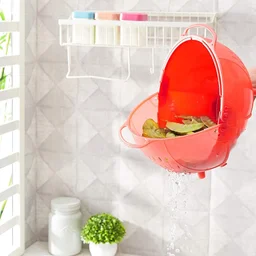 Rice Washing Bowl – Revolving Strainer | Indo Glow