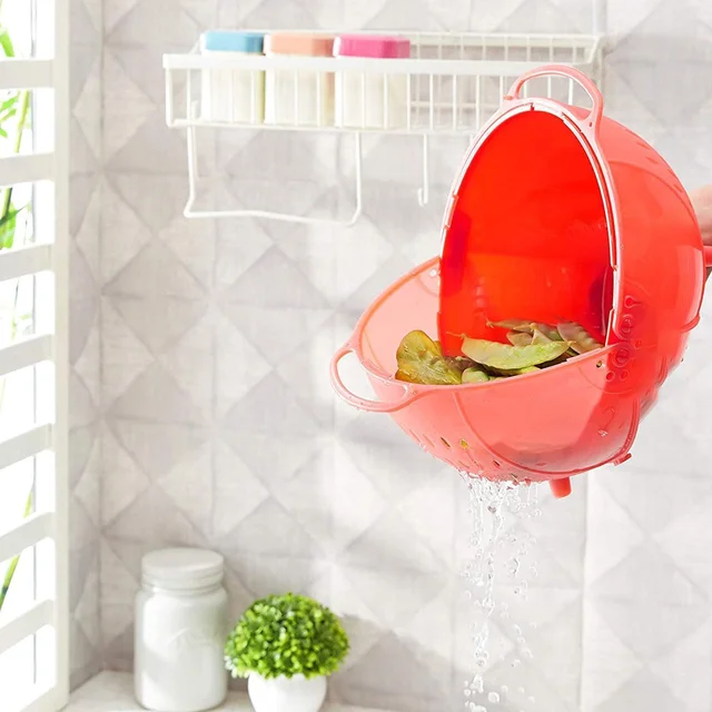 Rice Washing Bowl – Revolving Strainer | Indo Glow
