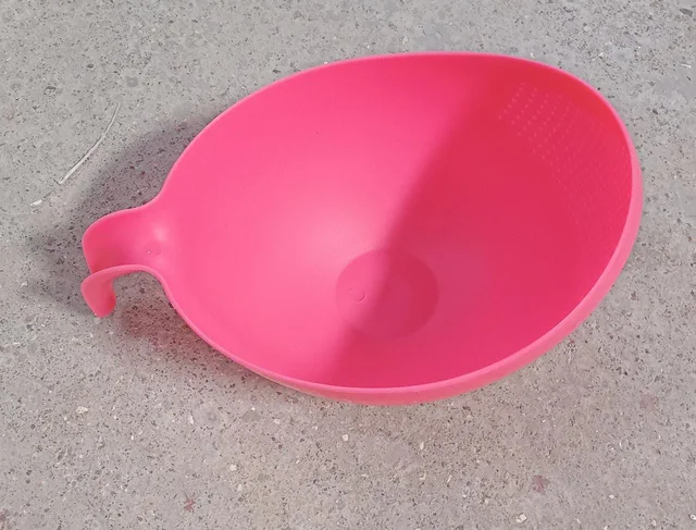 Rice Washing Bowl – Thick Drain Basket with Handle | Quickslice