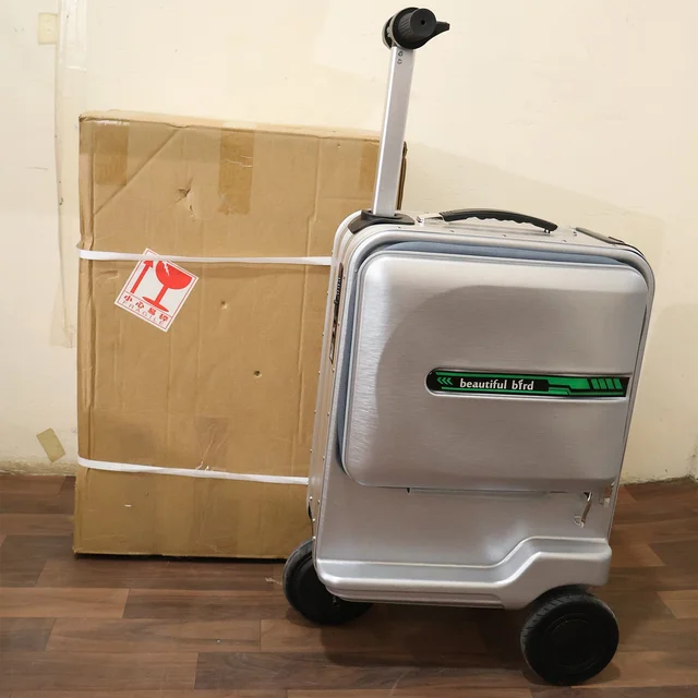 Ride-On Scooter Travel Trolley Bag – Compact & Hard Shell Protection
