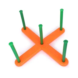 Ring Toss Game – 13 Pc Family Fun & Skill Builder | Play & Move
