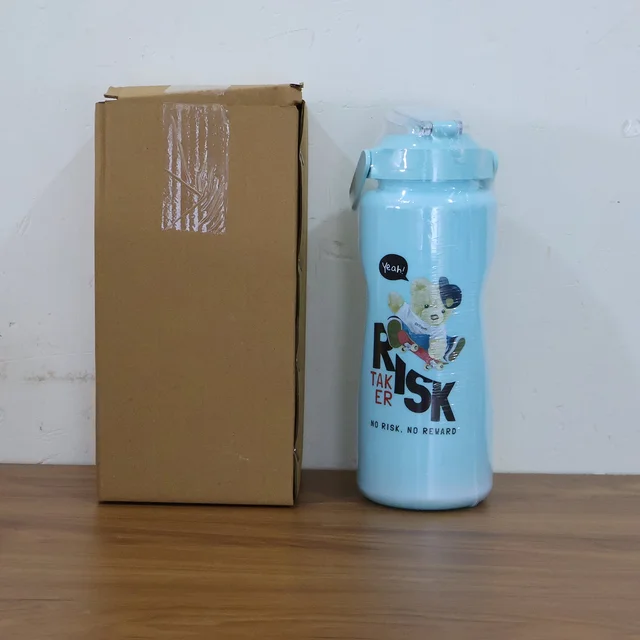 Risk Taker Printed Water Bottle Set – Leakproof & Durable 3-Pc Combo