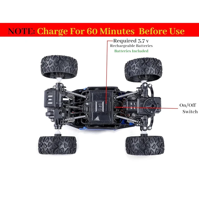 Rock Crawler RC Truck – All-Terrain Toy | Spark Tots