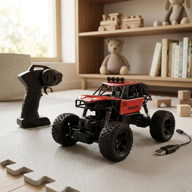 Rock Crawler RC Truck – All-Terrain Toy | Spark Tots