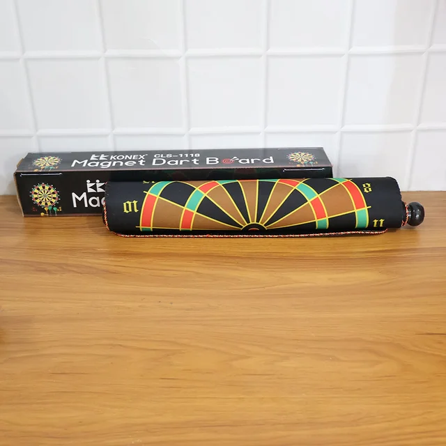 Roll-Up Dartboard Game – Portable Double-Sided Target Mat