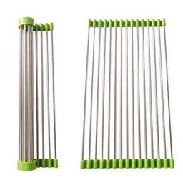 Roll-Up Dish Drying Rack – Space-Saving | CookAura