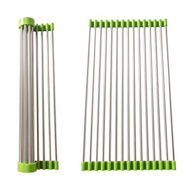 Roll-Up Dish Drying Rack – Space-Saving | CookAura