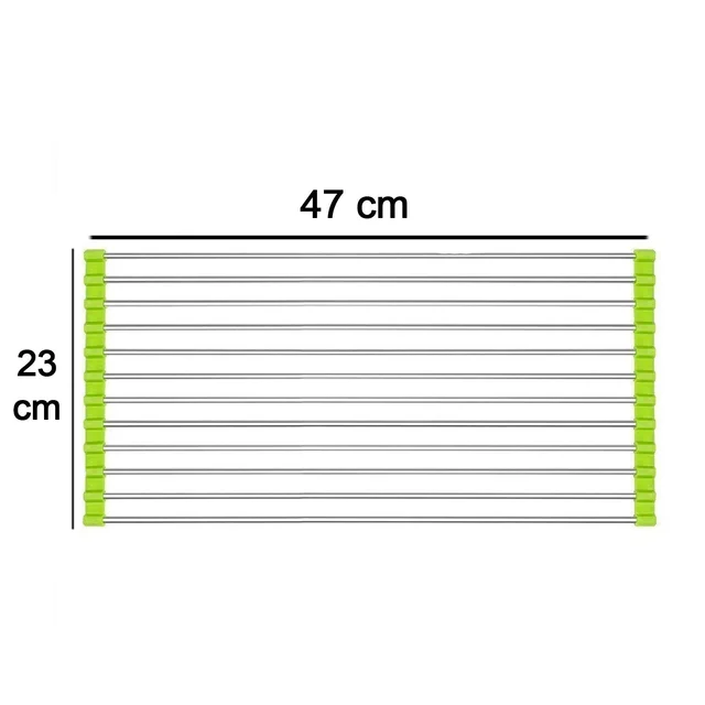 Roll-Up Dish Drying Rack – Space-Saving | CookAura