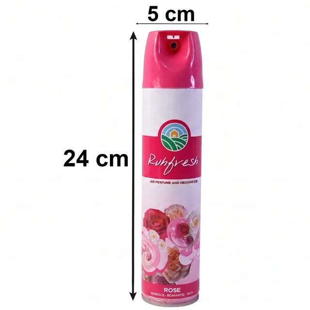 Rose Air Freshener Spray – Long Lasting Floral Scent in 220 ML