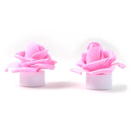 Rose LED Flickering Tealight Candles – Romantic Flameless Glow