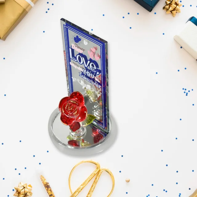 Rose Showpiece – Romantic Gift & Home Decor for Couples | Styleva