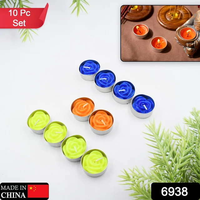 Rose Tealight Candles – Scented Floating Pack of 10 | Indo Glow