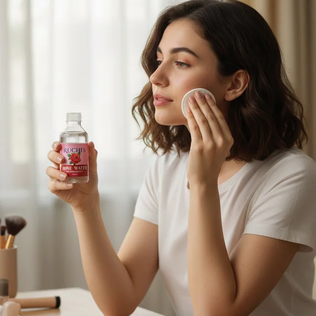 Rose Water Face Cleanser – Hydrating & Refreshing for All Skin Types