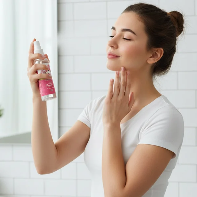 Rose Water Face Spray Set – Hydrating & Refreshing Skincare