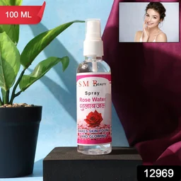 Rose Water Spray – Hydrating Facial Toner for Glowing Skin