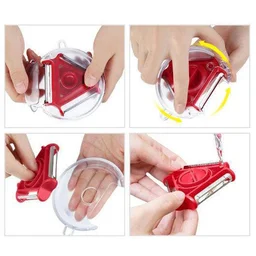 Rotary Vegetable Slicer – 3-in-1 Peeler, Cutter & Planer | Vastate