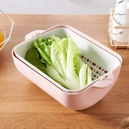 Rotatable Strainer Basket – BPA-Free Double Layer | Vastate