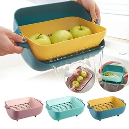 Rotatable Strainer Basket – BPA-Free Double Layer | Vastate