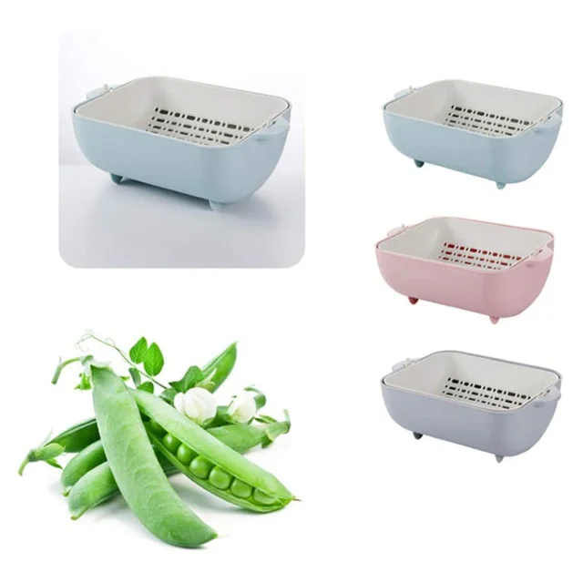 Rotatable Strainer Basket – BPA-Free Double Layer | Vastate