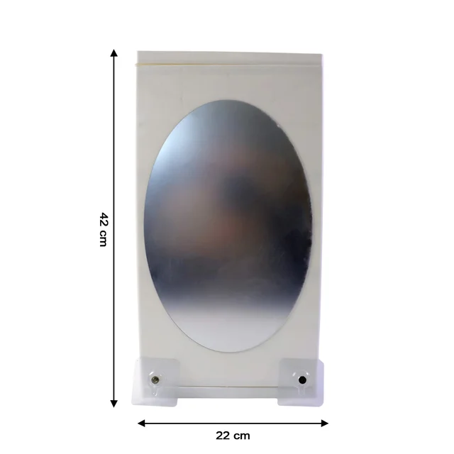 Rotating Bathroom Mirror Cabinet – Space Saving Wall Storage