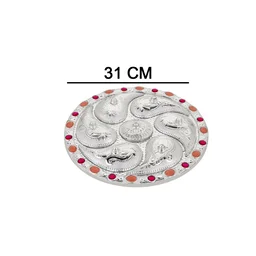Rotating Dry Fruit Tray – 7-Compartment Snack Server | Lunchie Bunchie