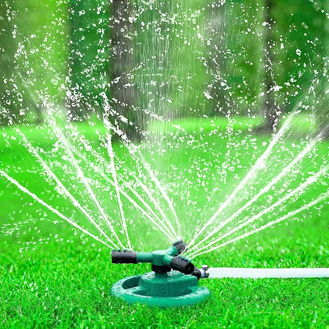 Rotating Garden Sprinkler – 360° Lawn Irrigation | Tidy Roots
