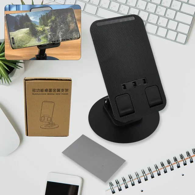 Rotating Mobile Stand – Foldable, Adjustable Phone Holder | Deskrova