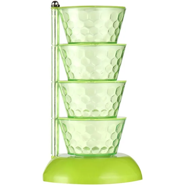 Rotating Spice Rack – 4-Tier 360° Pickle Tower |