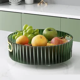 Rotating Storage Rack – Multipurpose Organizer with Handles