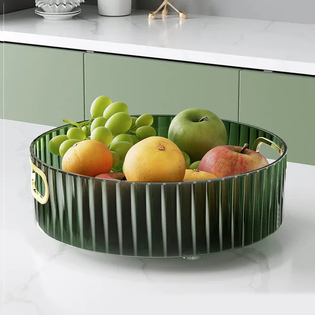 Rotating Storage Rack – Multipurpose Organizer with Handles