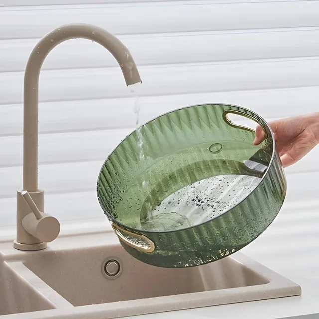 Rotating Storage Rack – Multipurpose Organizer with Handles