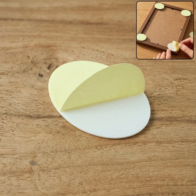 Round Anti-Slip Furniture Pad, Strong Adhesive & Floor Protector