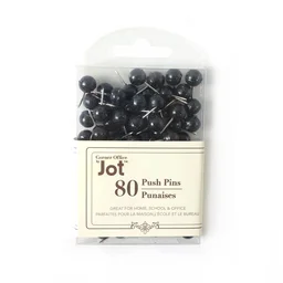 Round Head Push Pins – Strong Steel, Secure Pinning (80 Pieces)