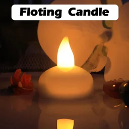 Round LED Flameless Tealight Candles – Safe Warm Glow Set of 8