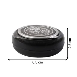 Round Smokeless Ashtray with Lid – Windproof & Easy Clean