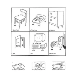 Rubber Furniture Pads – Self-Adhesive Floor Protectors | Safelix