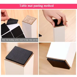 Rubber Furniture Pads – Self-Adhesive Floor Protectors | Safelix