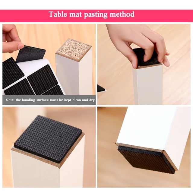 Rubber Furniture Pads – Self-Adhesive Floor Protectors | Safelix
