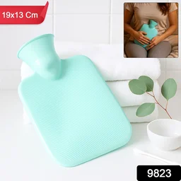 Rubber Hot Water Bag – Compact 19x13 cm Pain Relief