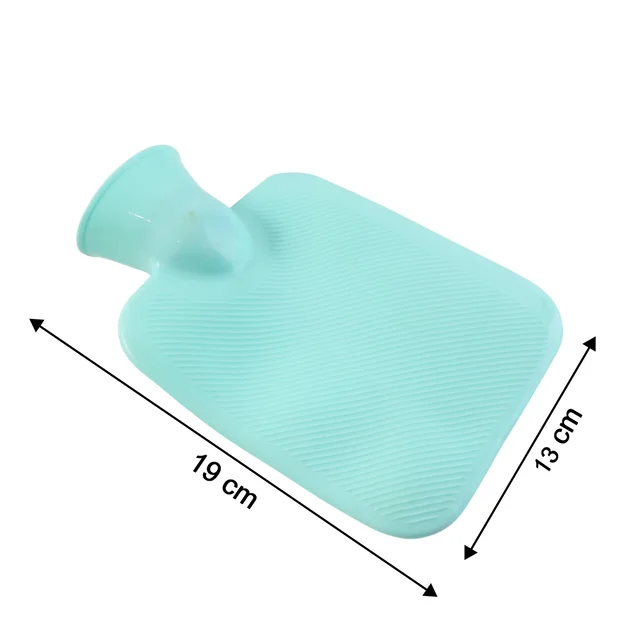 Rubber Hot Water Bag – Compact 19x13 cm Pain Relief