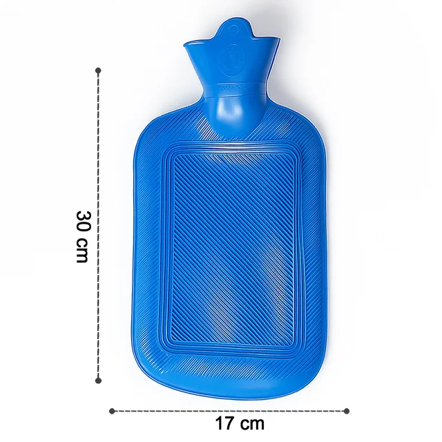 Rubber Hot Water Bag for Pain Relief, Muscle Aches & Warmth | Velvet Wellness