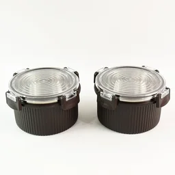 Rustic Jar Set – 2 Airtight 450ml Kitchen Storage Containers