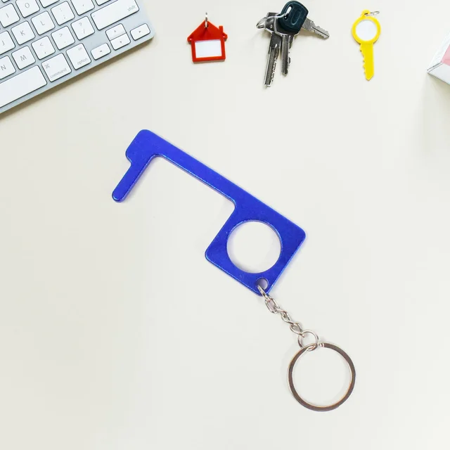 Safe Touch Tool Keychain – Metal Door Opener | Styleva
